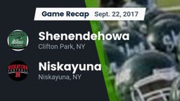 Recap: Shenendehowa  vs. Niskayuna  2017