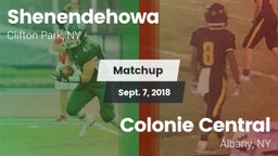 Matchup: Shenendehowa High vs. Colonie Central  2018