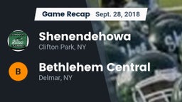 Recap: Shenendehowa  vs. Bethlehem Central  2018