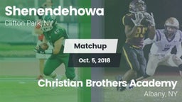 Matchup: Shenendehowa High vs. Christian Brothers Academy  2018