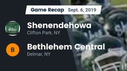 Recap: Shenendehowa  vs. Bethlehem Central  2019