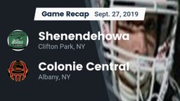 Recap: Shenendehowa  vs. Colonie Central  2019