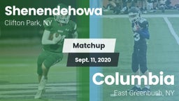 Matchup: Shenendehowa High vs. Columbia  2020