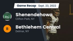 Recap: Shenendehowa  vs. Bethlehem Central  2022