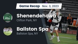 Recap: Shenendehowa  vs. Ballston Spa  2023