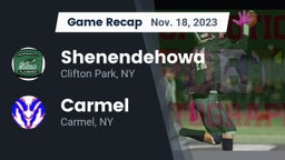 Recap: Shenendehowa  vs. Carmel  2023