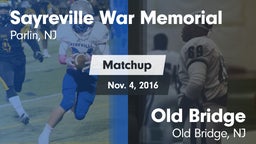 Matchup: Sayreville vs. Old Bridge  2016
