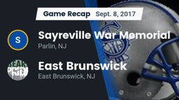 Recap: Sayreville War Memorial  vs. East Brunswick  2017