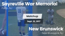 Matchup: Sayreville vs. New Brunswick  2017