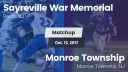 Matchup: Sayreville vs. Monroe Township  2017