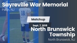Matchup: Sayreville vs. North Brunswick Township  2018