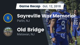 Recap: Sayreville War Memorial  vs. Old Bridge  2018