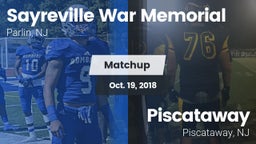Matchup: Sayreville vs. Piscataway  2018