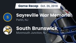 Recap: Sayreville War Memorial  vs. South Brunswick  2018