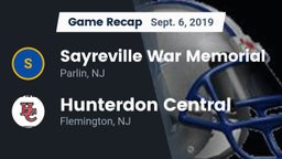 Recap: Sayreville War Memorial  vs. Hunterdon Central  2019