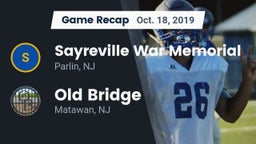 Recap: Sayreville War Memorial  vs. Old Bridge  2019
