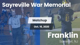 Matchup: Sayreville vs. Franklin  2020