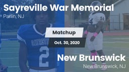 Matchup: Sayreville vs. New Brunswick  2020