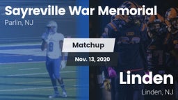 Matchup: Sayreville vs. Linden  2020