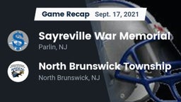 Recap: Sayreville War Memorial  vs. North Brunswick Township  2021