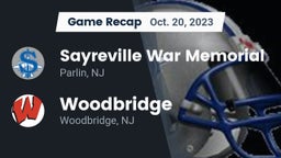 Recap: Sayreville War Memorial  vs. Woodbridge  2023