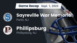 Recap: Sayreville War Memorial  vs. Phillipsburg  2023