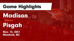 Madison  vs Pisgah  Game Highlights - Nov. 13, 2021