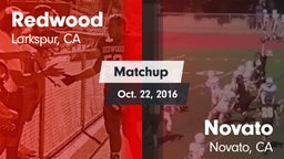 Matchup: Redwood  vs. Novato  2016