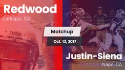 Matchup: Redwood  vs. Justin-Siena  2017