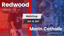 Matchup: Redwood  vs. Marin Catholic  2017