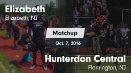 Matchup: Elizabeth High vs. Hunterdon Central  2016