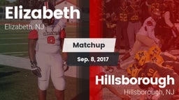 Matchup: Elizabeth High vs. Hillsborough  2017