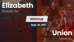 Matchup: Elizabeth High vs. Union  2017