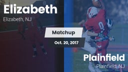 Matchup: Elizabeth High vs. Plainfield  2017