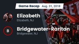 Recap: Elizabeth  vs. Bridgewater-Raritan  2018
