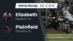 Recap: Elizabeth  vs. Plainfield  2018
