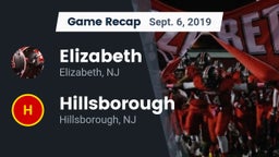 Recap: Elizabeth  vs. Hillsborough  2019