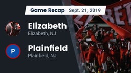 Recap: Elizabeth  vs. Plainfield  2019