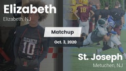 Matchup: Elizabeth High vs. St. Joseph  2020