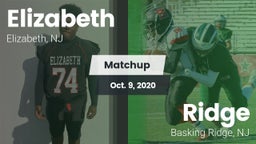 Matchup: Elizabeth High vs. Ridge  2020