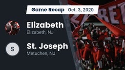 Recap: Elizabeth  vs. St. Joseph  2020