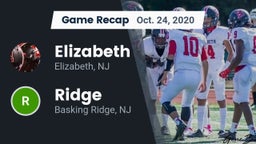 Recap: Elizabeth  vs. Ridge  2020