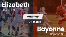 Matchup: Elizabeth High vs. Bayonne  2020