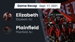Recap: Elizabeth  vs. Plainfield  2021