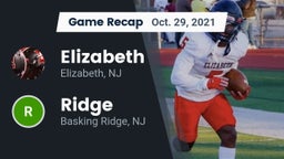 Recap: Elizabeth  vs. Ridge  2021