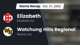 Recap: Elizabeth  vs. Watchung Hills Regional  2022
