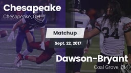 Matchup: Chesapeake High vs. Dawson-Bryant  2017