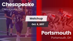 Matchup: Chesapeake High vs. Portsmouth  2017