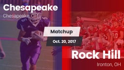 Matchup: Chesapeake High vs. Rock Hill  2017