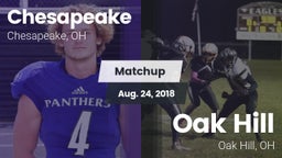 Matchup: Chesapeake High vs. Oak Hill  2018